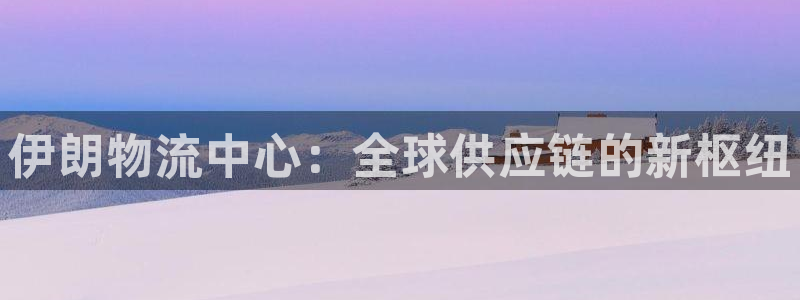 多多28网站平台：伊朗物流中心：全球供应链的新枢纽